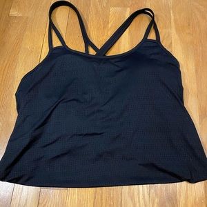 Athleta open - back bra top